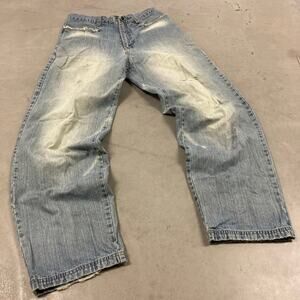 baggy y2k faded noiz jeans 32x34